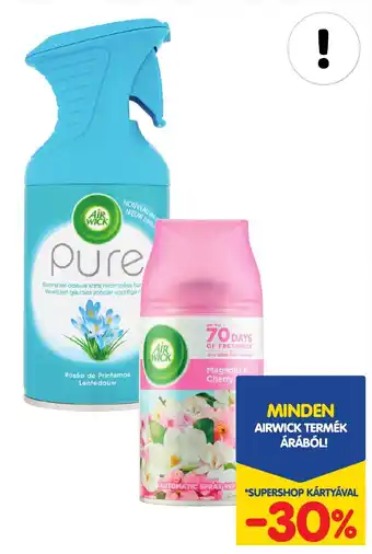 Spar MINDEN AIRWICK TERMÉK ÁRÁBÓL! ajánlat