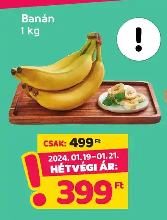 Spar Banán 1 kg ajánlat