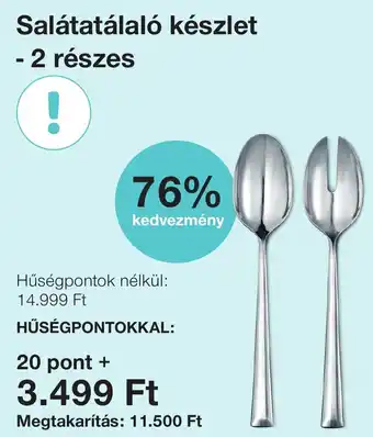 Spar Salátatálaló készlet - 2 részes ajánlat
