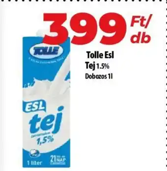 Coop Tolle Esl Tej 1.5% 1l ajánlat