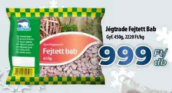 Coop Jégtrade Fejtett Bab Gyf. 450g ajánlat