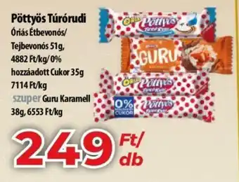 Coop Pöttyös Túrórudi 51g ajánlat