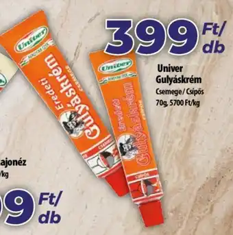 Coop Univer Gulyáskrém 70g ajánlat