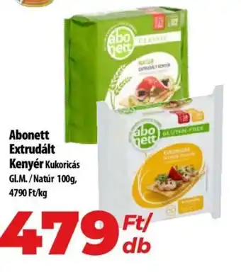Coop Abonett Extrudált Kenyér 100g ajánlat