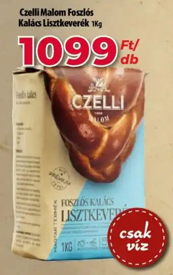 Czelli Malom Foszlós Kalács Lisztkeverék 1kg