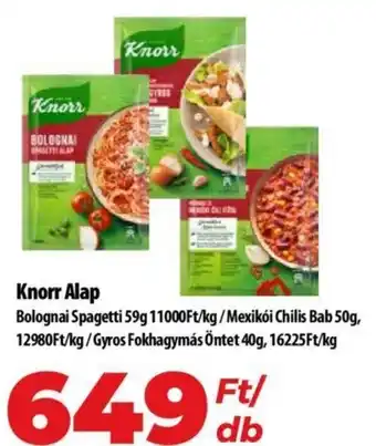 Coop Knorr Alap 59g ajánlat