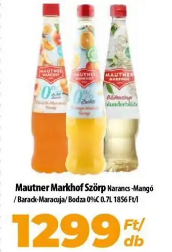 Mautner Markhof Szörp 0.7L