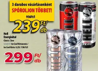 Coop Hell Energiaital 0.25l ajánlat