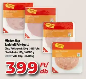 Coop Minden Nap Szeletelt Felvágott 130g ajánlat