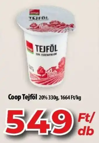 Coop Coop Kefir 330g ajánlat