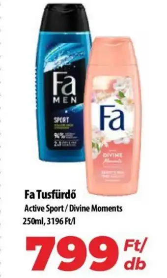 Coop Fa Tusfürdő 250ml ajánlat