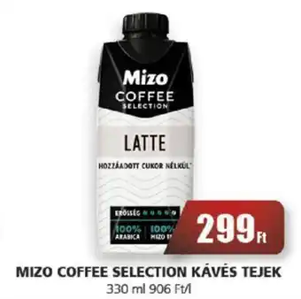 CBA MIZO COFFEE SELECTION KÁVÉS TEJEK 330ml ajánlat