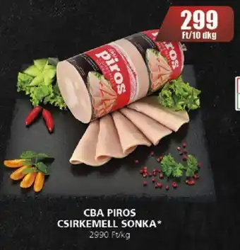 CBA CBA PIROS CSIRKEMELL SONKA 10dkg ajánlat
