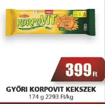 CBA GYŐRI KORPOVIT KEKSZEK 174 g ajánlat