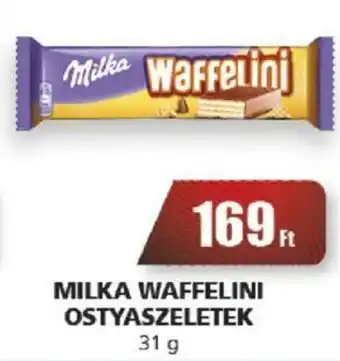 MILKA WAFFELINI OSTYASZELETEK 31 g