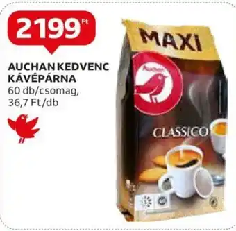 AUCHAN KEDVENC KÁVÉPÁRNA 60 db