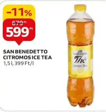 Auchan SAN BENEDETTO CITROMOS ICE TEA 1,5 l ajánlat