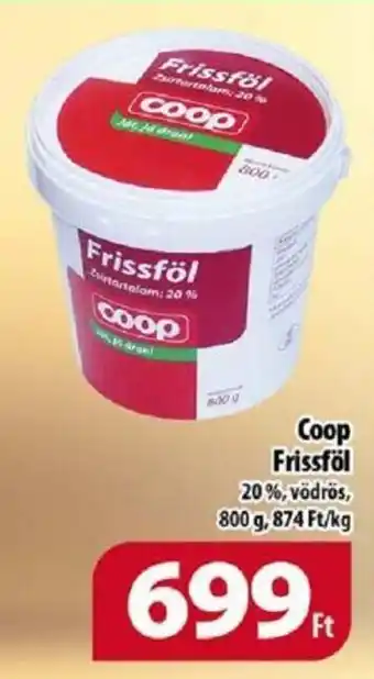 Coop Coop Frissföl 800 g ajánlat