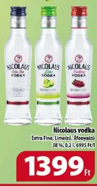 Nicolaus vodka 0,2 l