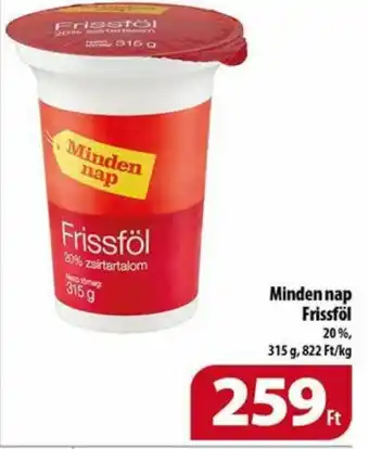 Coop Minden nap Frissföl 315g ajánlat