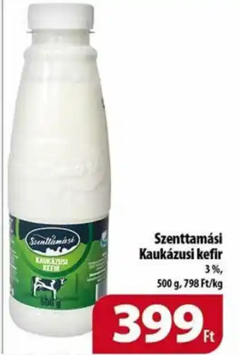 Coop Szenttamási Kaukázusi kefir 3%, 500g ajánlat