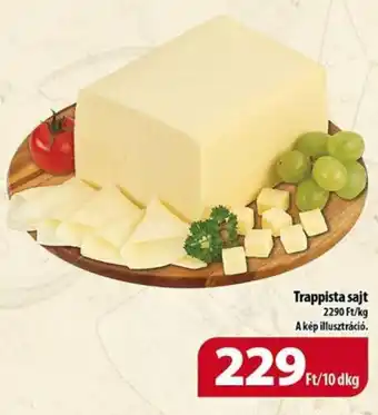 Coop Trappista sajt 10dkg ajánlat