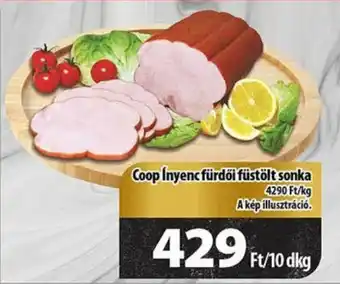 Coop Coop Inyenc fürdői füstölt sonka 10dkg ajánlat