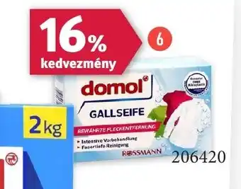 Rossmann DOMOL MARHAEPE SZAPPAN 100g ajánlat
