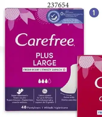 Rossmann CAREFREE PLUS LARGE FRESH SCENT TISZTASÁGI BETÉT 48 db ajánlat
