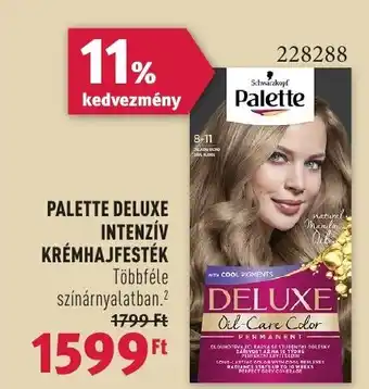 Rossmann PALETTE DELUXE INTENZÍV KRÉMHAJFESTÉK ajánlat