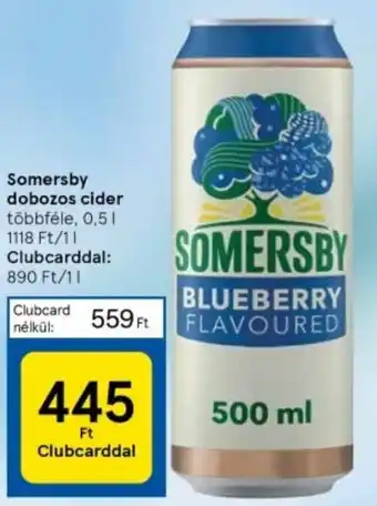 Somersby dobozos cider, 0,5l