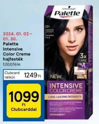 Tesco Palette Intensive Color Creme hajfesték ajánlat