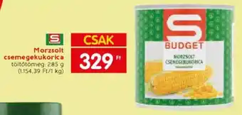 Spar Morzsolt csemegekukorica 285 g ajánlat
