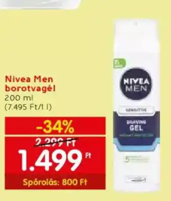 Nivea Men borotvagėl 200 ml