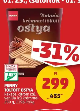 PENNY PENNY TÖLTÖTT OSTYA 250 g ajánlat
