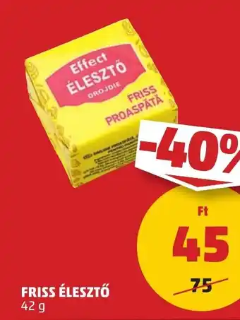 PENNY FRISS ÉLESZTŐ 42 g ajánlat