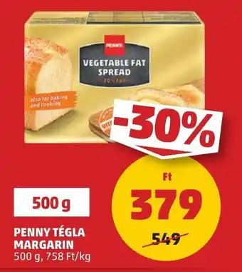 PENNY PENNY TÉGLA MARGARIN 500 g ajánlat
