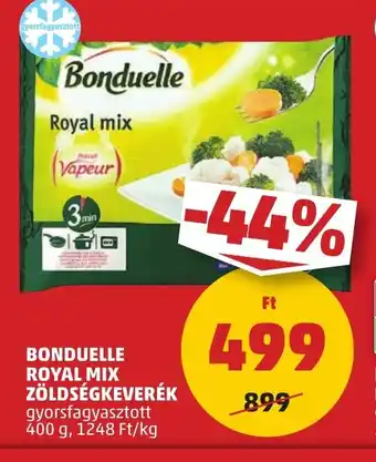 PENNY BONDUELLE ROYAL MIX ZÖLDSÉGKEVERÉK 400 g ajánlat