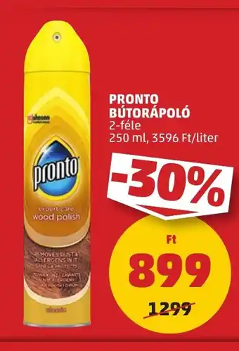 PENNY PRONTO BÚTORÁPOLÓ 250 ml ajánlat
