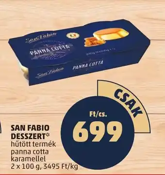PENNY SAN FABIO DESSZERT 2 x 100 g ajánlat