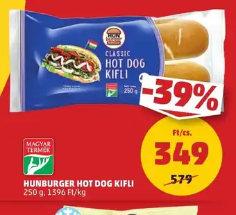 HUNBURGER HOT DOG KIFLI 250 g