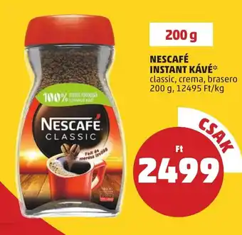 PENNY NESCAFÉ INSTANT KÁVÉ 200 g ajánlat