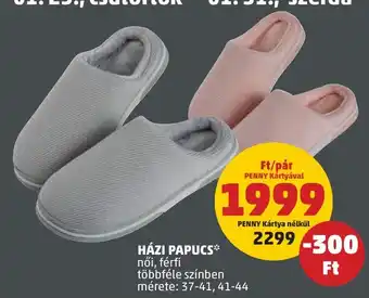 PENNY HÁZI PAPUCS 1 pár ajánlat