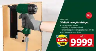 Lidl PARKSIDE Sűrített levegős tűzőgép 1 db ajánlat
