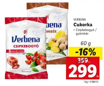 Lidl Verbena Cukorka 60g ajánlat
