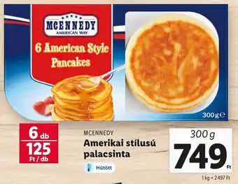MCENNEDY Amerikai stílusú palacsinta 300g