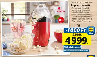 Lidl SILVERCREST KITCHEN TOOLS Popcorn készítő ajánlat