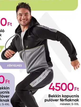 Pepco Bekkin kapucnis pulóver férfiaknak méretek: S-XXL ajánlat