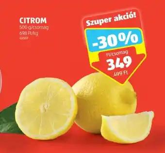 ALDI CITROM 500 g ajánlat
