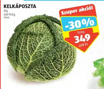 ALDI KELKÁPOSZTA 1 kg ajánlat